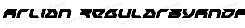 Arlian RegularbyAndf字体转换